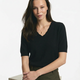 Elysian V-Neck Knit Top