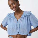 Marais Ruffle Blouse