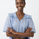 Marais Ruffle Blouse