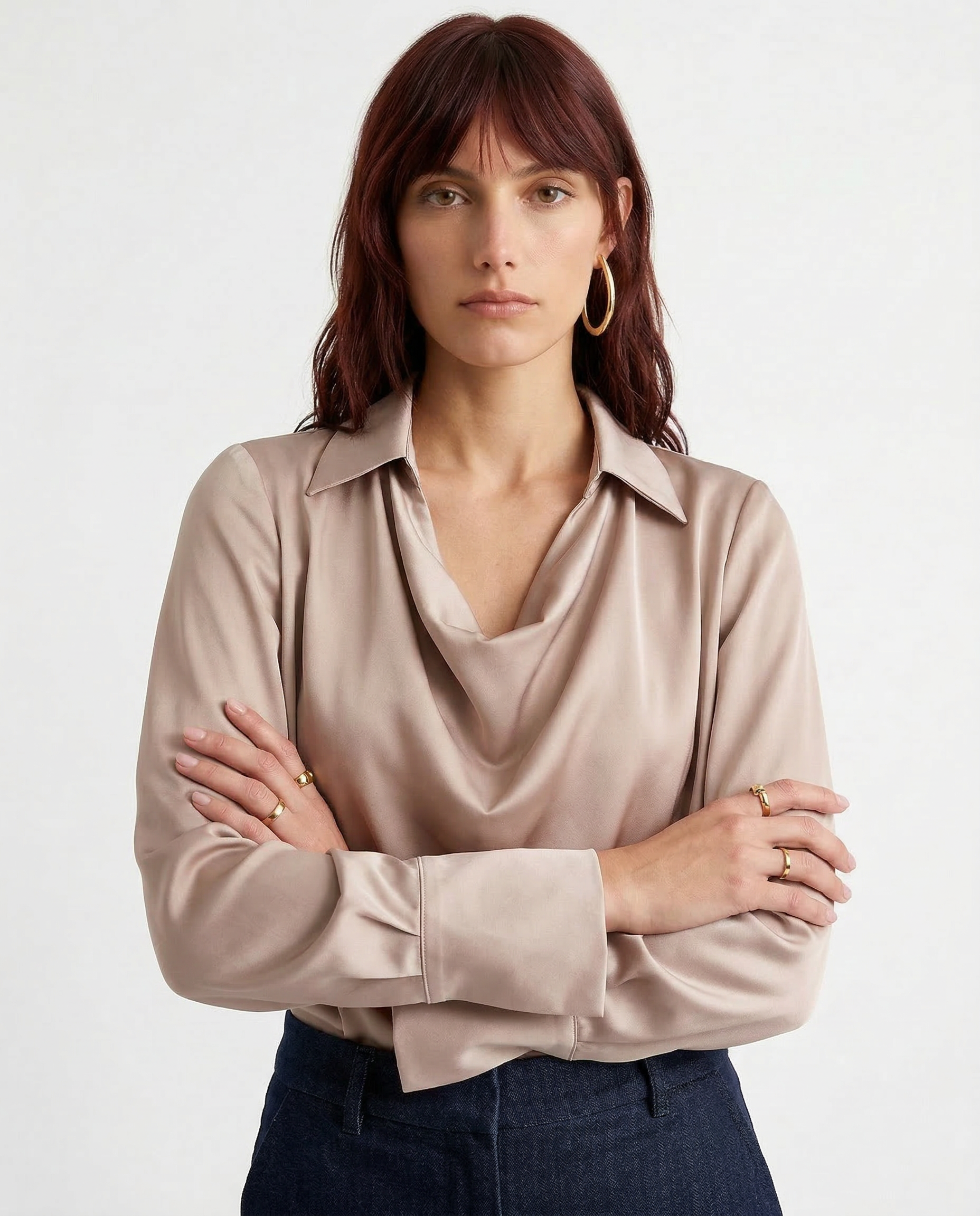 100% Silk full Sleeve Shirt