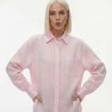 Oversized Linen Blouse