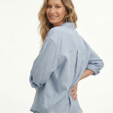 Oversized Linen Blouse