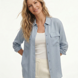 Oversized Linen Blouse