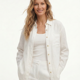 Oversized Linen Blouse