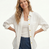 Oversized Linen Blouse