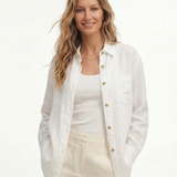 Oversized Linen Blouse