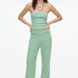 Romena Linen Striped Set
