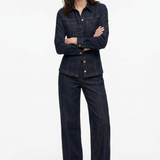Marenza Button Denim Set