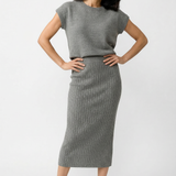Maratea Coastal Rib Sleeveless Set