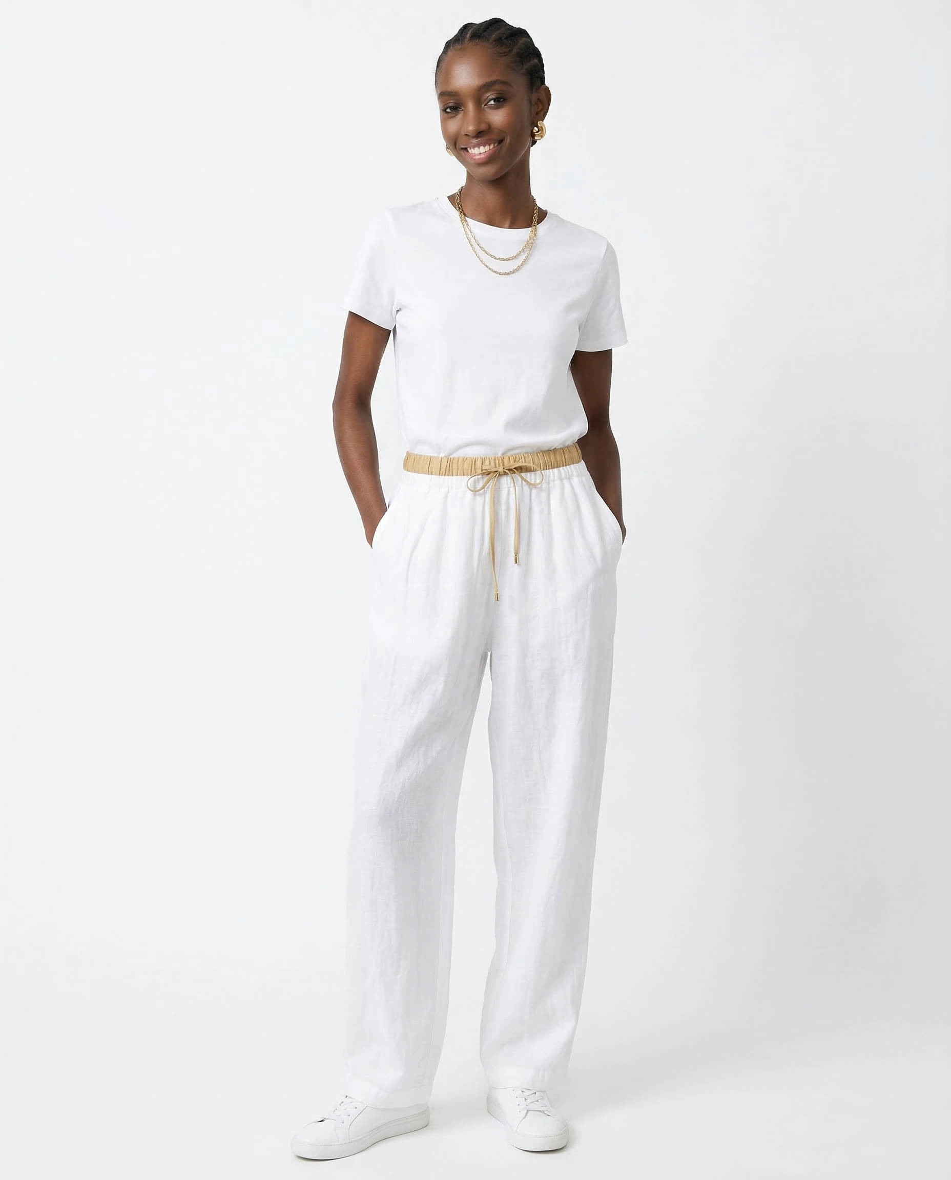 Éline Linen Trousers