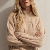 Diana 100% Cashmere Sweater — Beige, banana_republic product shot