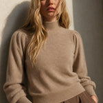 Diana Merino Pullover — Camel, studio product shot