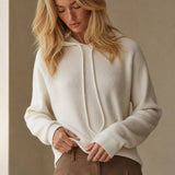 Downtown Classic Women's Hoodie, studio product shot