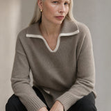 Dresden Mink Wool Sweater — Camel, banana_republic product shot