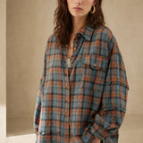 Evergreen Valley Plaid Flannel — Pine, banana_republic product shot