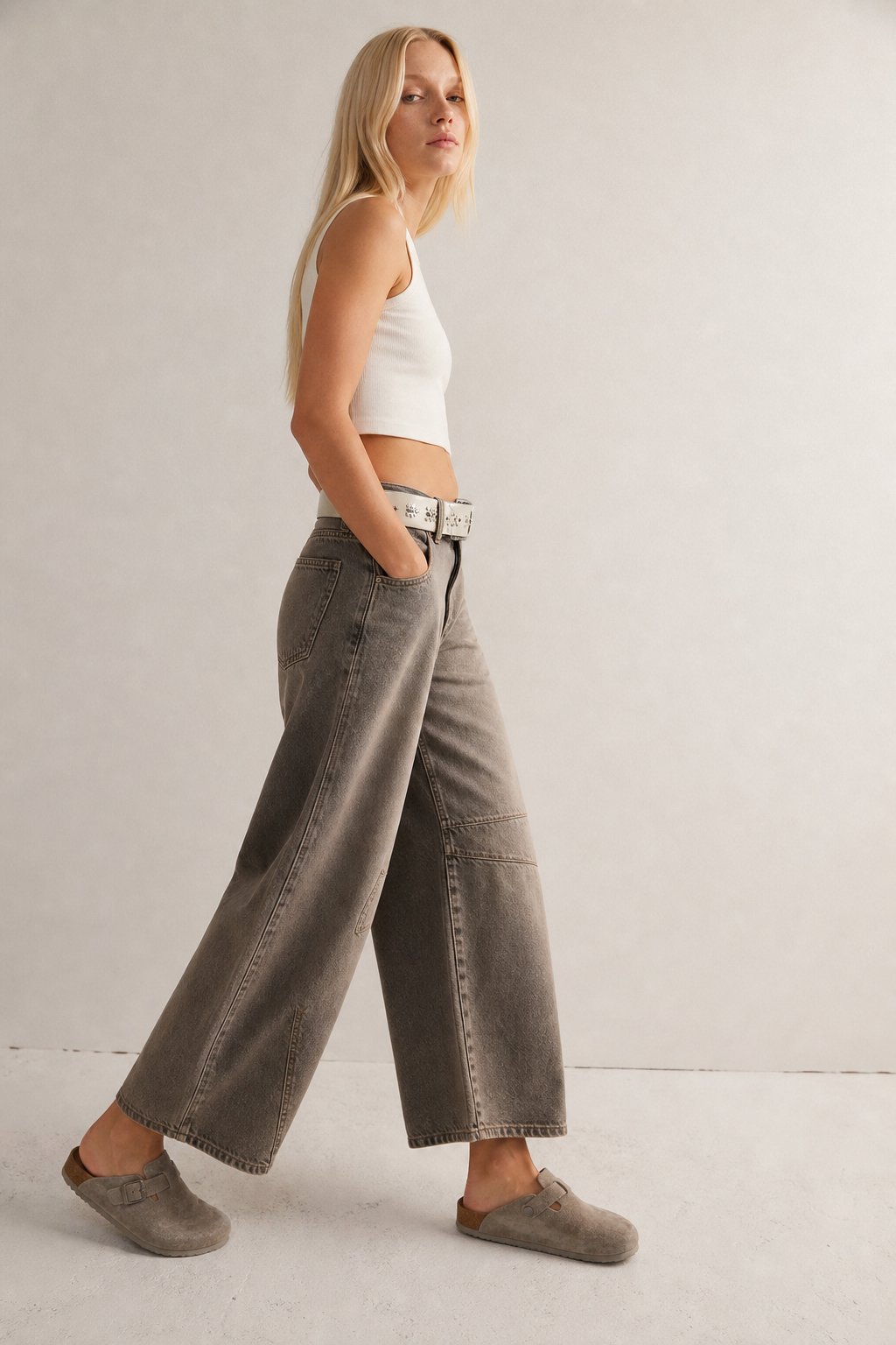 Everly Barrel-Leg Denims, banana_republic product shot