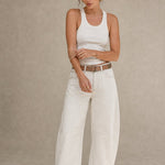 Everly Barrel-Leg Denims, banana_republic product shot