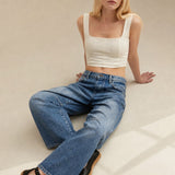 Everly Barrel-Leg Denims, banana_republic product shot
