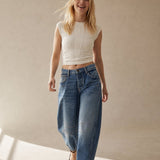 Everly Barrel-Leg Denims, banana_republic product shot