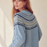 Faircrest Cashmere Cardigan — Sky, banana_republic product shot