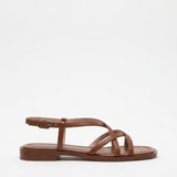 Vittoria Italian Leather Strap Sandals