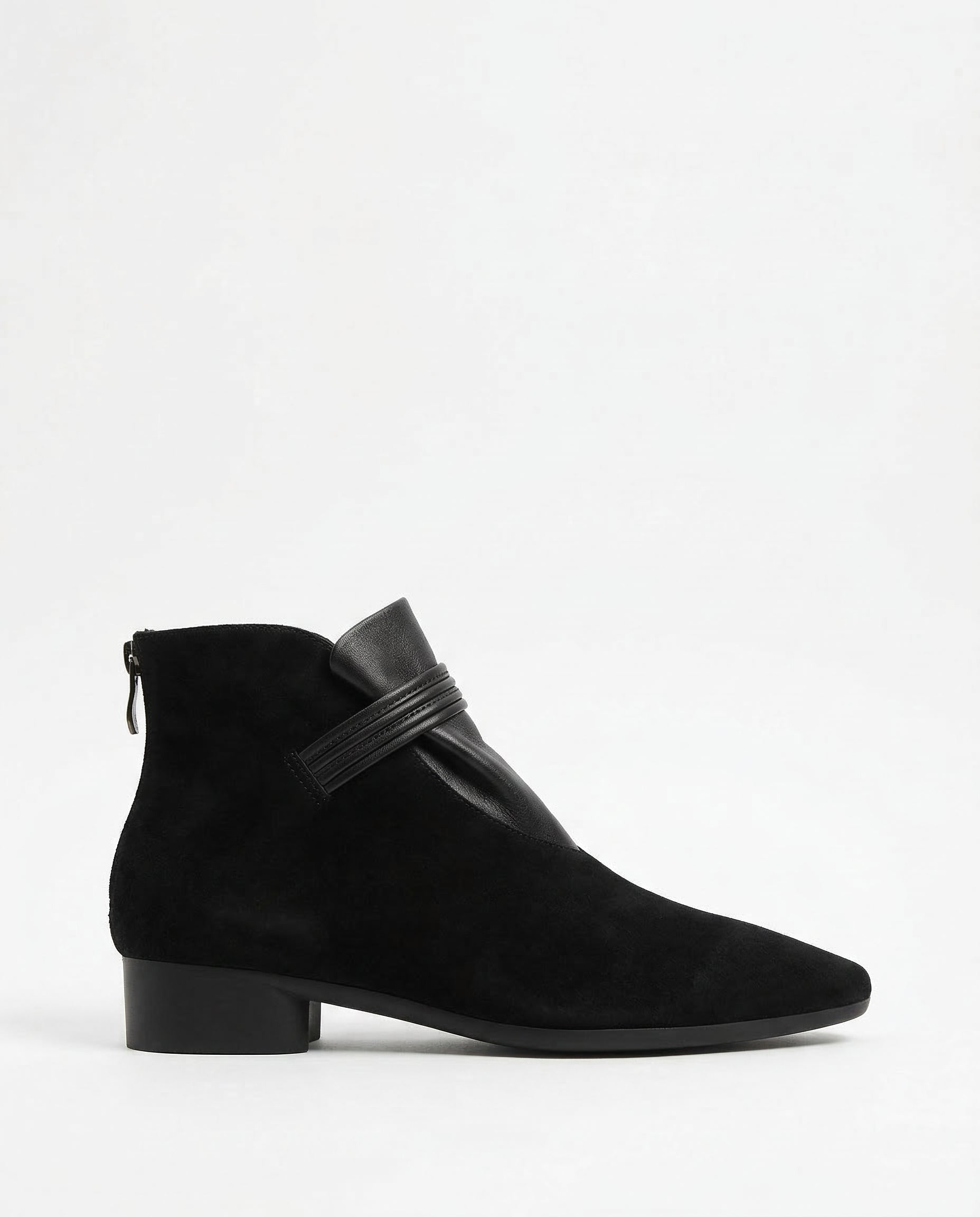 Vivienne Italian Crest Suede Boots