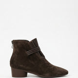 Vivienne Italian Crest Suede Boots