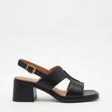 Sassari Leather Heeled Sandals