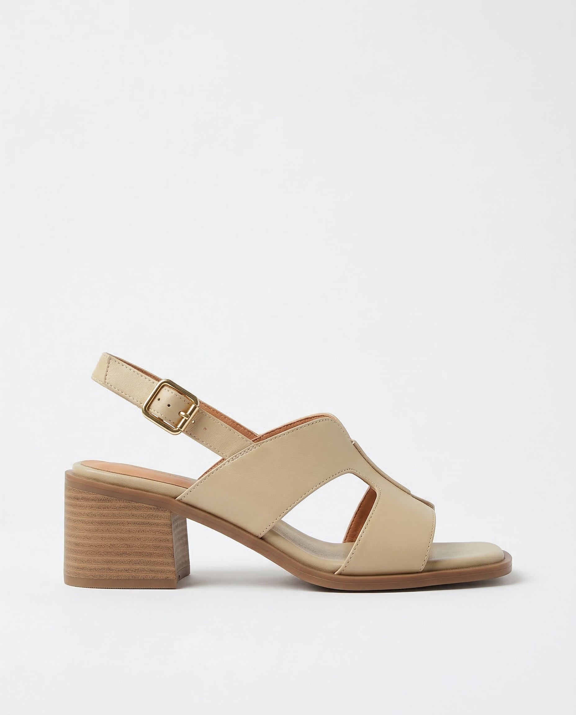 Sassari Leather Heeled Sandals