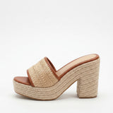 Célie Natural Woven Heels