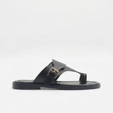 Valencia Leather Buckle Sandal
