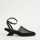 Fallon Mesh Weave Heels