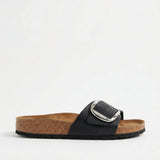 Brielle Buckle Cork Slides