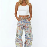 Florence Cotton Tapestry Jean
