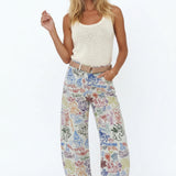 Florence Cotton Tapestry Jean