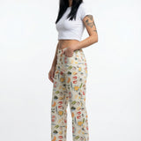Capri Market Straight-Leg Jean