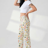 Capri Market Straight-Leg Jean