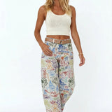 Florence Cotton Tapestry Jean