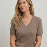 Elysian V-Neck Knit Top