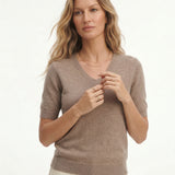 Elysian V-Neck Knit Top