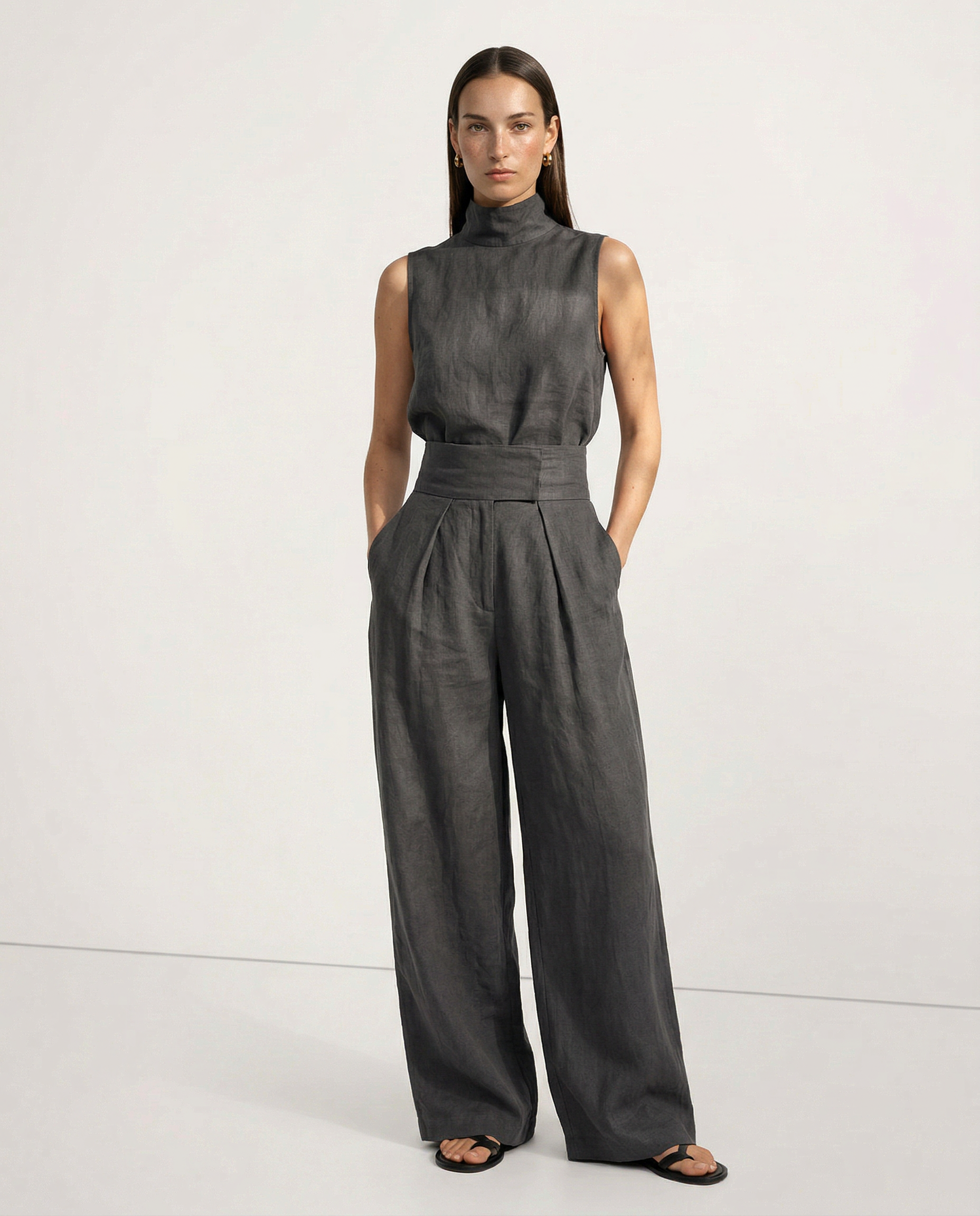 The Sandstone Linen Easy Set