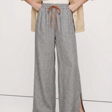 The Drawstring Wide Leg Pant