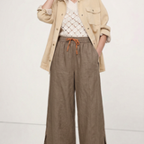 The Drawstring Wide Leg Pant