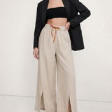 The Drawstring Wide Leg Pant