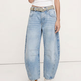 Everly Barrel-Leg Denims