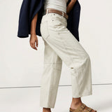 Everly Barrel-Leg Denims
