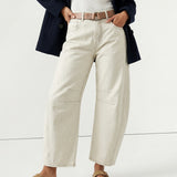 Everly Barrel-Leg Denims