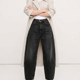 Everly Barrel-Leg Denims