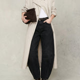 Everly Barrel-Leg Denims