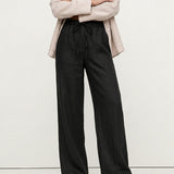 The Drawstring Straight Linen Pant